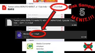 Cara Terbaru Ubah Form4t m3u8 Ke Mp4 Auto Ke Galeri HP - Cepet Banget Gak Sampai 5 Menit Guys screenshot 3