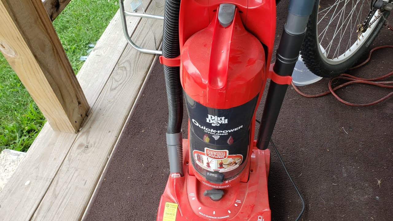 Dirt Devil QuickPower Cyclonic (UD70115) Vacuum Acquisition YouTube