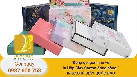 Sự đáp ứng mọi yêu cầu của khách hàng: Hộp giấy Carton từ In Bao Bì Quốc Bảo