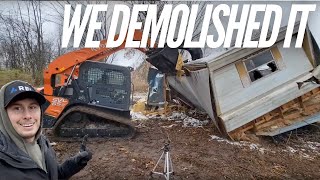 Scrapping a Mobile Home at my Storage Facility | @rollingops by Kyle Grimm 551 views 1 year ago 15 minutes