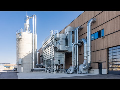 Brettsperrholz - CLT Produktion: ausgestattet mit einer Filteranlage von Scheuch LIGNO GmbH - video from Scheuch Group