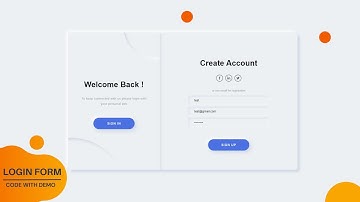 Neumorphism Login Form | HTML CSS and JavaScript | Code with Demo | EducateKaro.com