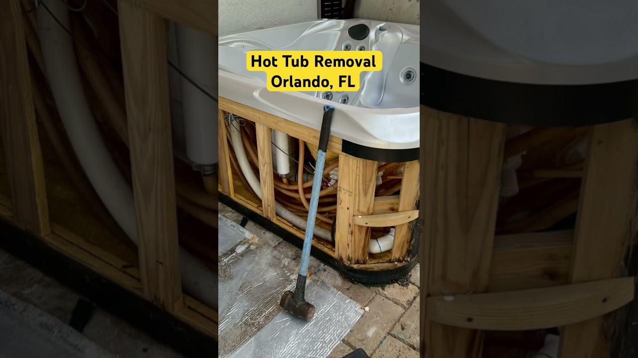 Hot Tub Removal in Orlando, Florida 