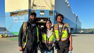 Amports Celebrates 100th Stevedoring Service in Benicia