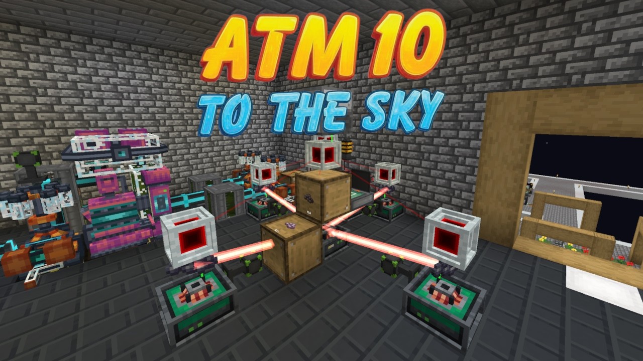 Atomik Mod Mod Atomic Reconstructor Automation | All The Mods 10 To The Sky Ep 31 ...
