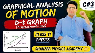 Displacement Time Graph Class 11 Physics | Graphical Analysis of Motion | KPK &amp; Federal Board| 💯👉🫰