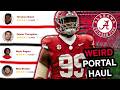 Alabama Had A VERY WEIRD Transfer Portal Haul Alabama Had A VERY WEIRD Transfer Portal Haul