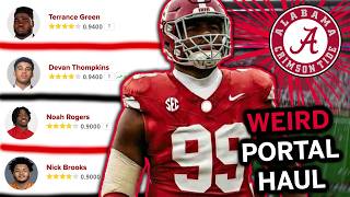 Alabama Had a VERY WEIRD Transfer Portal Haul...