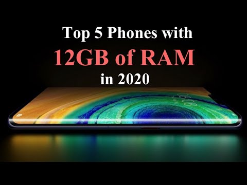 2020 년에 구매할 12GB RAM이 장착 된 5 대 최고의 강력한 휴대폰