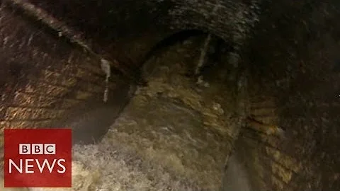 How to remove a 150m 'fatberg' - BBC News