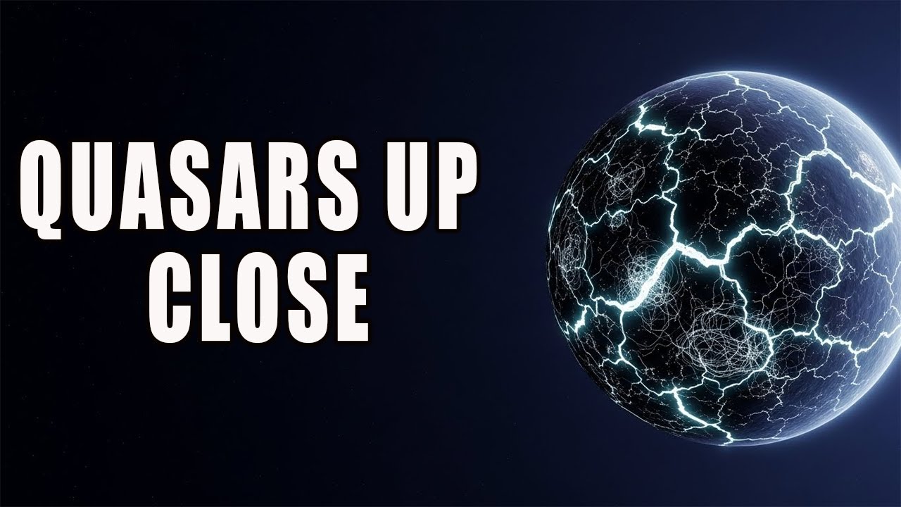 Quasars Up Close: Broad Emission Lines, Hot Dust, Engine Size | Documentary for Sleep