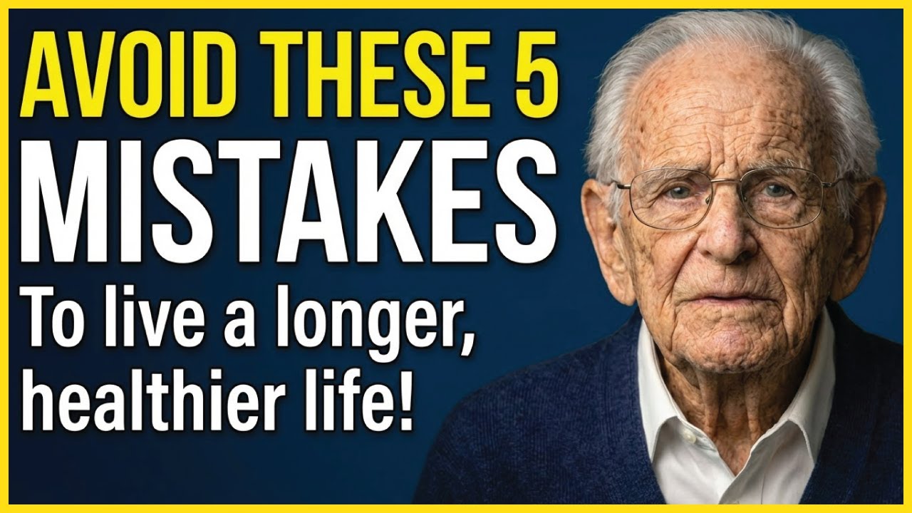 Over 60? These 5 Habits Are Killing People Before 80 (From a 102-Year-Old Doctor)