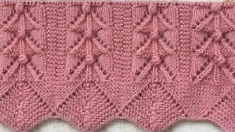 New knitting design/pattern #690 for cardigan, sweater, jacket, frock ||in hindi||