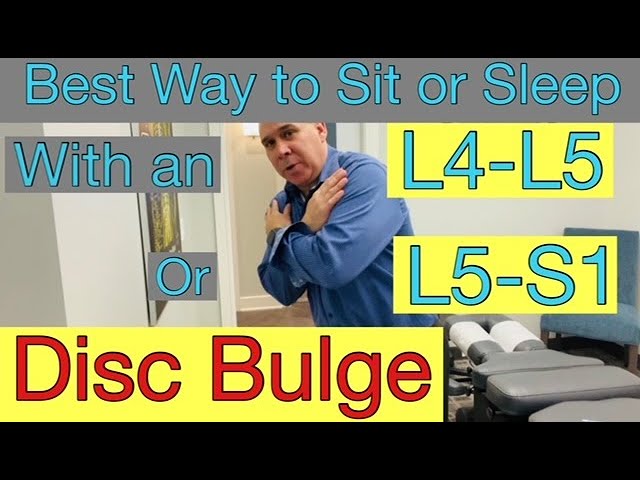 How To Sleep And Sit With A Herniated Disc Comfortably - Dr. Kevin