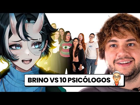 VTUBER REAGE A BRINO VS 10 PSICOLOGOS [NOWAH REAGE]