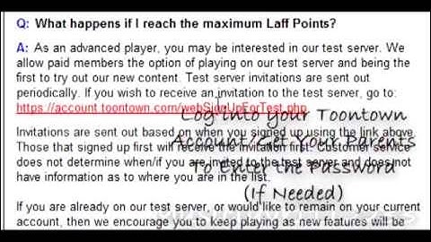 How To Get On Toontown Test (TestTown)