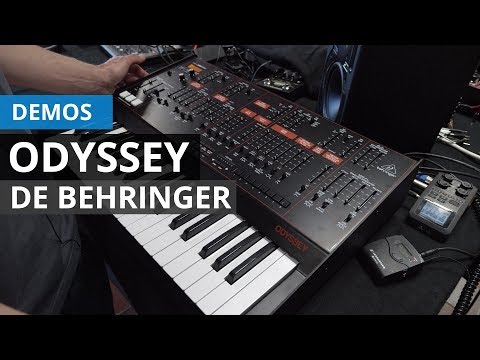 Behringer Odyssey: primer contacto y demo de sonido