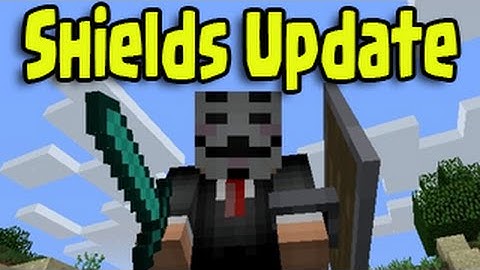 Minecraft 1.9 SHIELDS UPDATE RELEASED! Shield Combat Gameplay (15w33c)