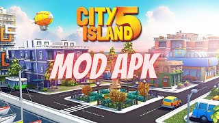 City Island 5 Mod Apk Ulimited Money,Unlimited Coins,Unlock All Land screenshot 3