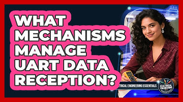 What Mechanisms Manage UART Data Reception?