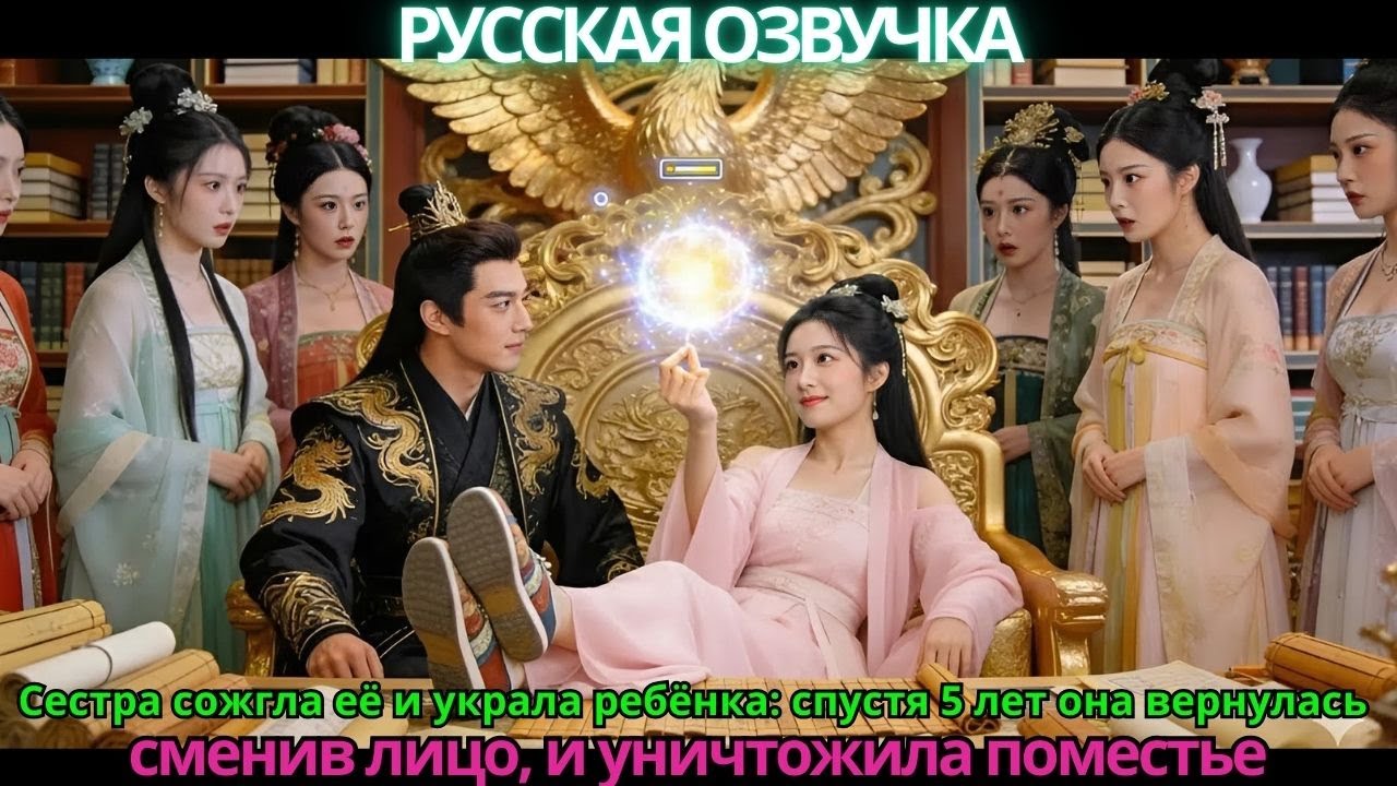 Сестра сожгла её и украла ребёнка: спустя 5 лет она вернулась, сменив лицо, и уничтожила поместье