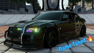 Realistic Cut Up POV Cruise in Fast Life Nick's Chrysler 300 Hellcat (BIG FLAMES!) | Beamng