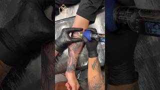 Done with Ambition Ninja Max 280 Tattoo Machine #ambition #tattoo #tattoomachine #tattooartists