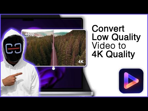 How to Convert ANY Video to 4K Quality! [2025]