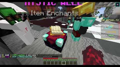 Hypixel pit enchanting, doing 3 rage pbs