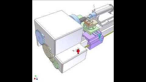 Turning left hand thread 1
