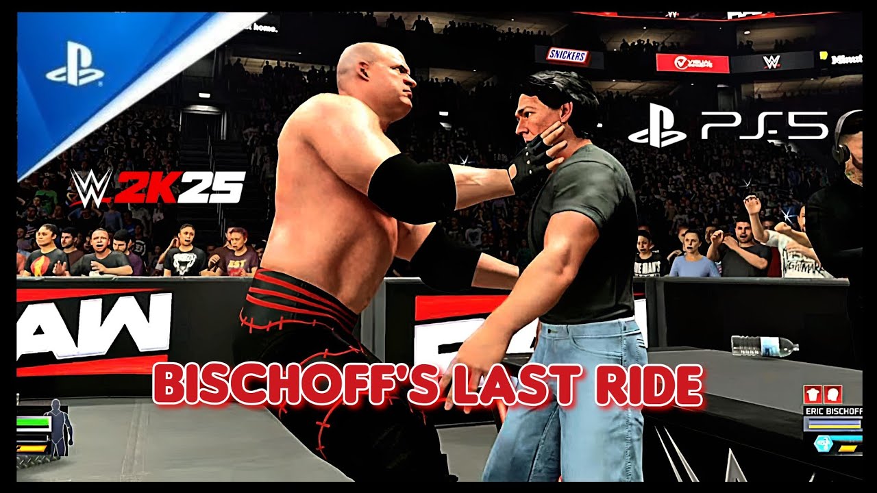 KANE vs Eric Bischoff – Ambulance Match | Bischoff’s Last Ride (WWE 2K25 PS5)