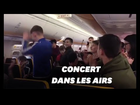 Vidéo: Des étudiants Irlandais En Musique Jouent Sur Un Vol Ryanair