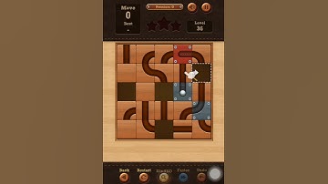 Roll the Ball slide puzzle Premium G Pack Level 36 Solution