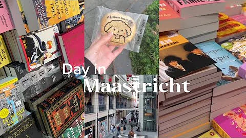 VLOG: day with me in Maastricht centrum + anime store ??!