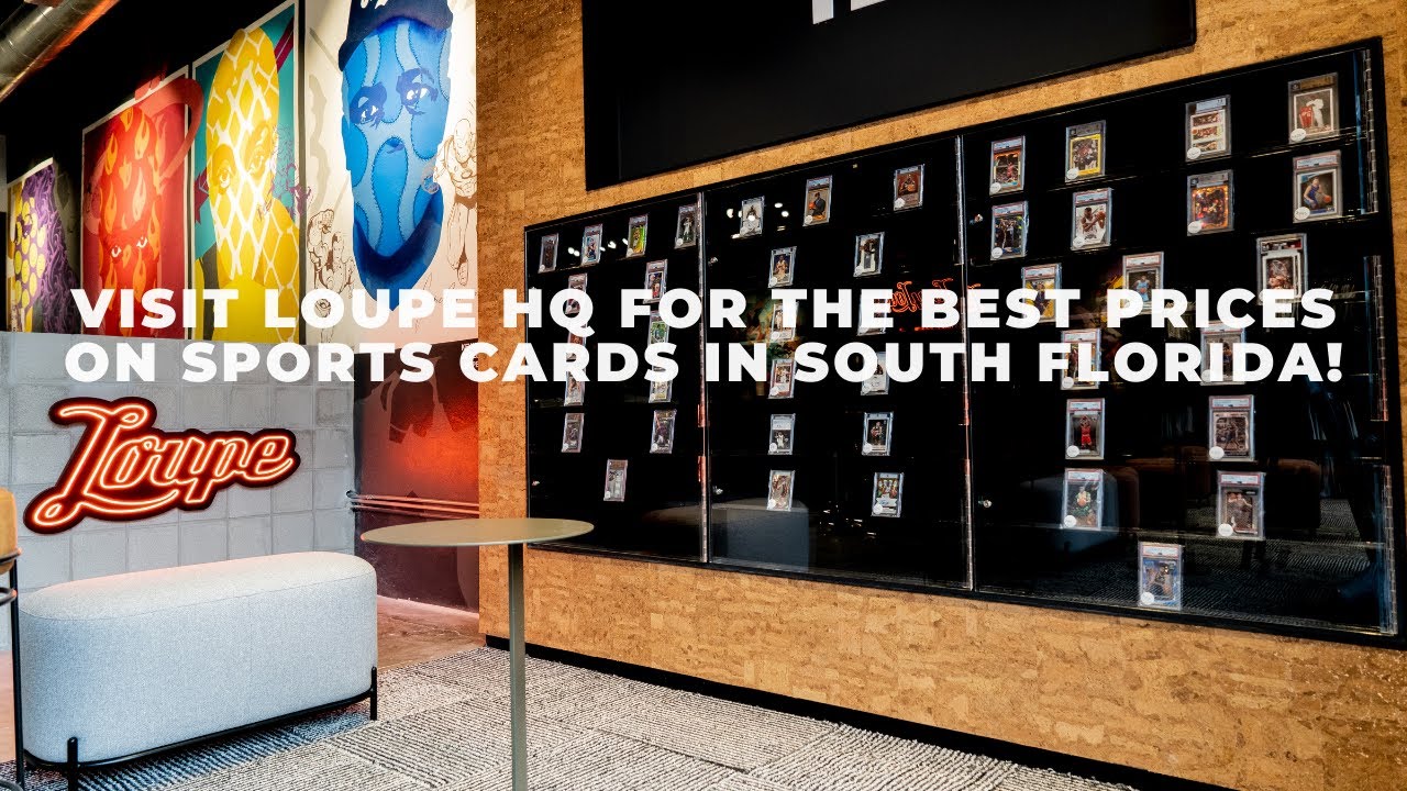 Loupe HQ A StateOfTheArt Sports Card Shop in Miami! YouTube