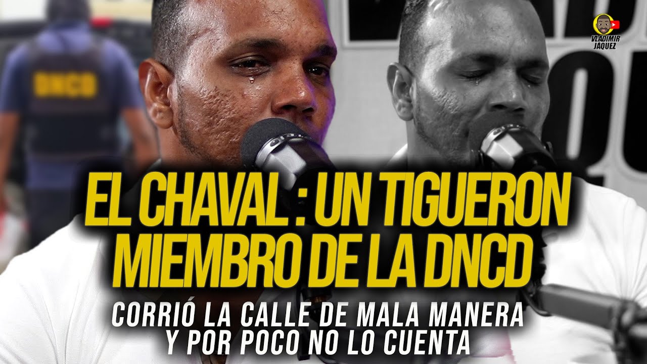 CORRIÓ LA CALLE DE MALA MANERA! POR POCO NO LO CUENTA! EL CHAVAL: UN TIGUERON AGENTE DE LA DNCD
