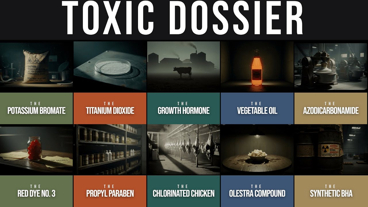 10 Food Additives Banned Worldwide — But Still Made Here 😱