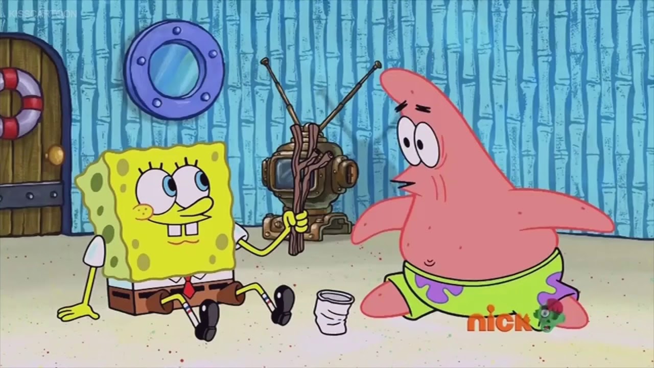 SpongeBob SquarePants - Stick and a Cup - YouTube.