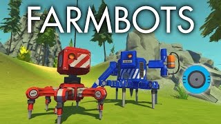 Mod Review: Farmbots 🤖 (mineslime) | Scrap Mechanic Mods