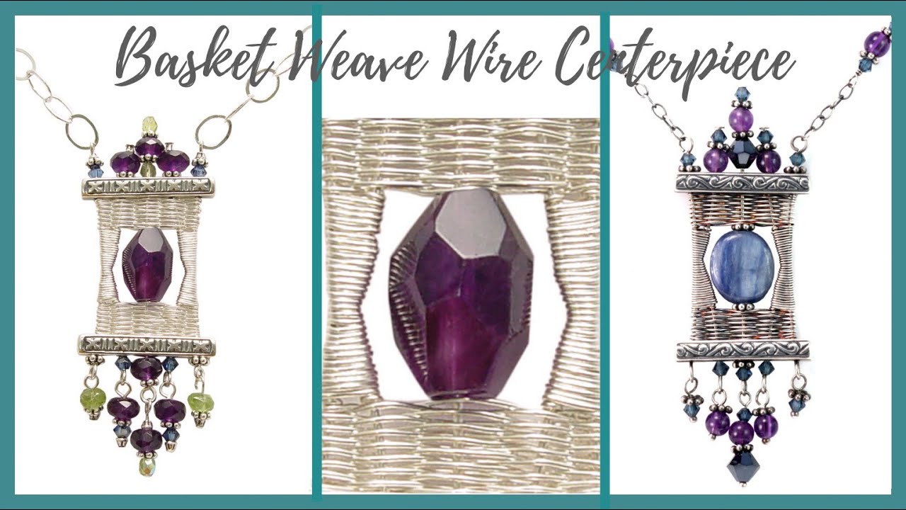 Basket Weave Wire Centerpiece Tutorial YouTube