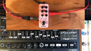 MOOER D7 Micro Series Delay & Looper Pedal - Demo & Tutorial