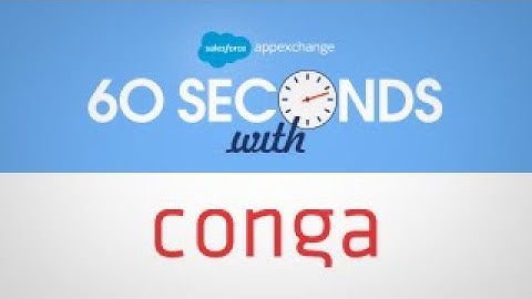 60 Seconds With Conga CLM