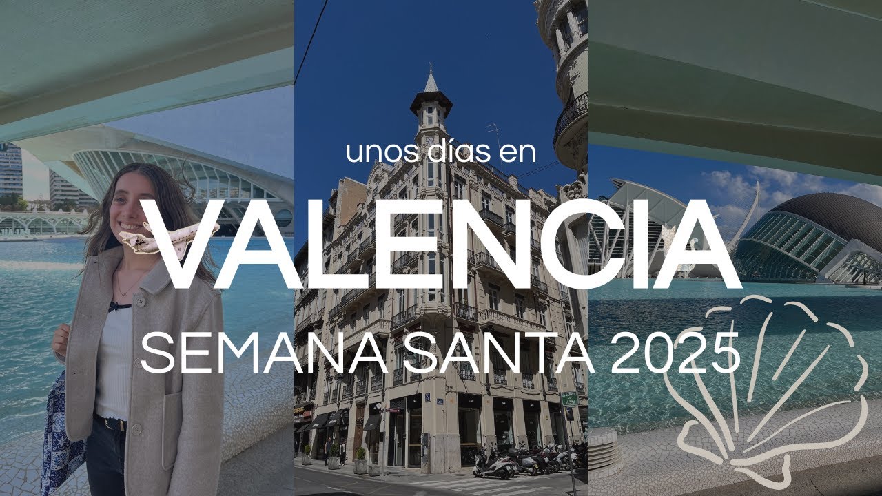 Explorando por primera vez VALENCIA ESPAÑA | Semana Santa de intercambio