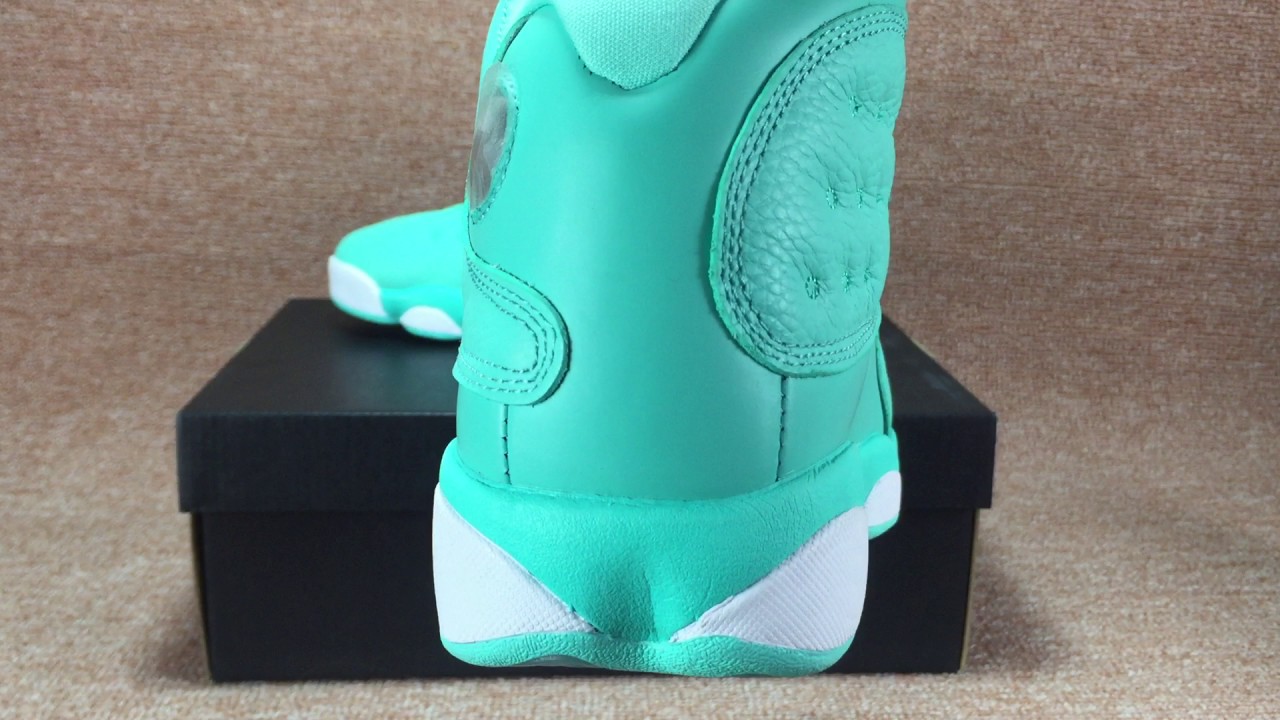 jordan 13 mint green