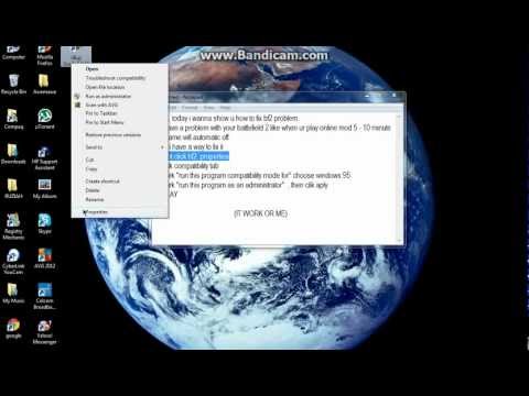 How To Fix Battlefield 2 Problem (automatically off)