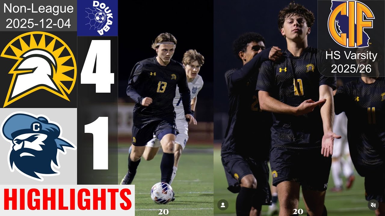 ✨ Set-Piece Magic | Mountain View HS 4-1 Carlmont HS | CIF-CCS | 2025-12-04 | HL