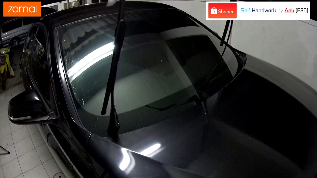 How to change the wiper blade of bmw F30. (วิธีเปลี่ยนใบปัดน้ำฝน