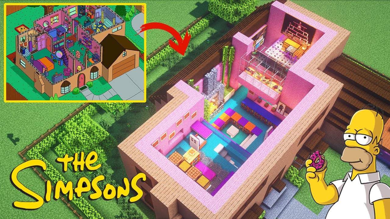 Minecraft The Simpsons House Floor Plan | My XXX Hot Girl