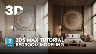 3ds Max Tutorial: Beginner Friendly  Bedroom Modeling