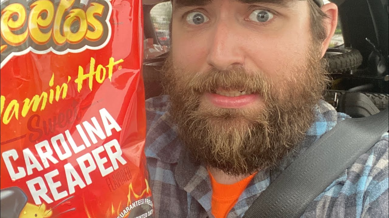 Cheetos Flamin Hot Sweet Carolina Reaper Challenge Hot Enough cheetos-flamin-hot-sweet-carolina-reaper-challenge-hot-enough